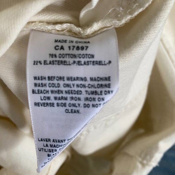 Gap 1969 Corduroy Cream color Jeans - Picture 7 of 8